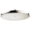 HANSGROHE 28428831 Raindance Classic Showerhead 300 1-Jet, 2.5 GPM - Polished Nickel