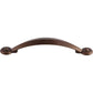 TOP KNOBS M1236 Angle 3 3/4" Center to Center Bar Pull - Oil Rubbed Bronze