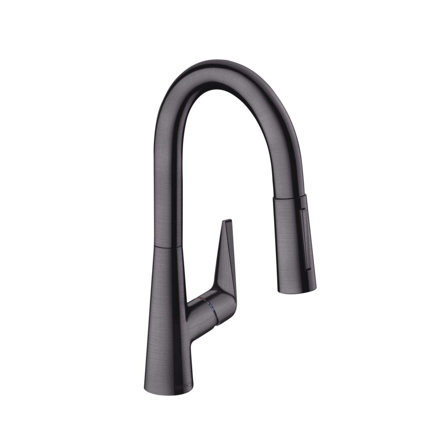 HANSGROHE 72815341 Talis S Prep Kitchen Faucet, 2-Spray Pull-Down, 1.75 GPM - Brushed Black Chrome