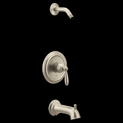 MOEN UT2153NHBN Brantford  M-Core 2-Series Tub/Shower - No Head In Brushed Nickel