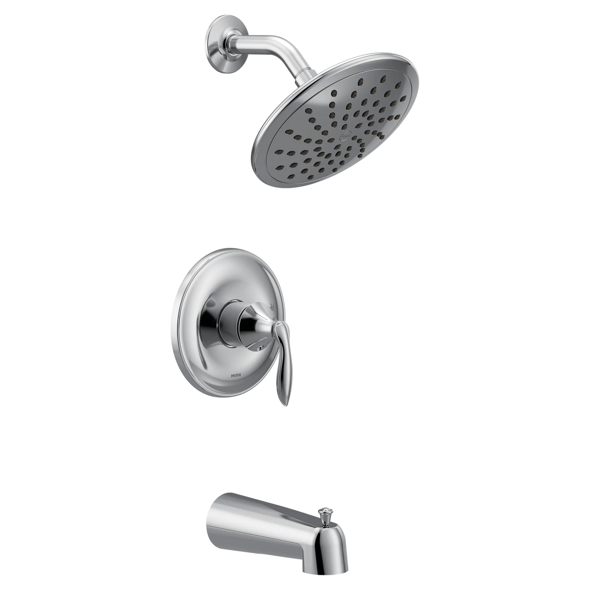 MOEN UT2233EP Eva M-Core 2-Series Tub and Shower Trim with Rainshower - Chrome