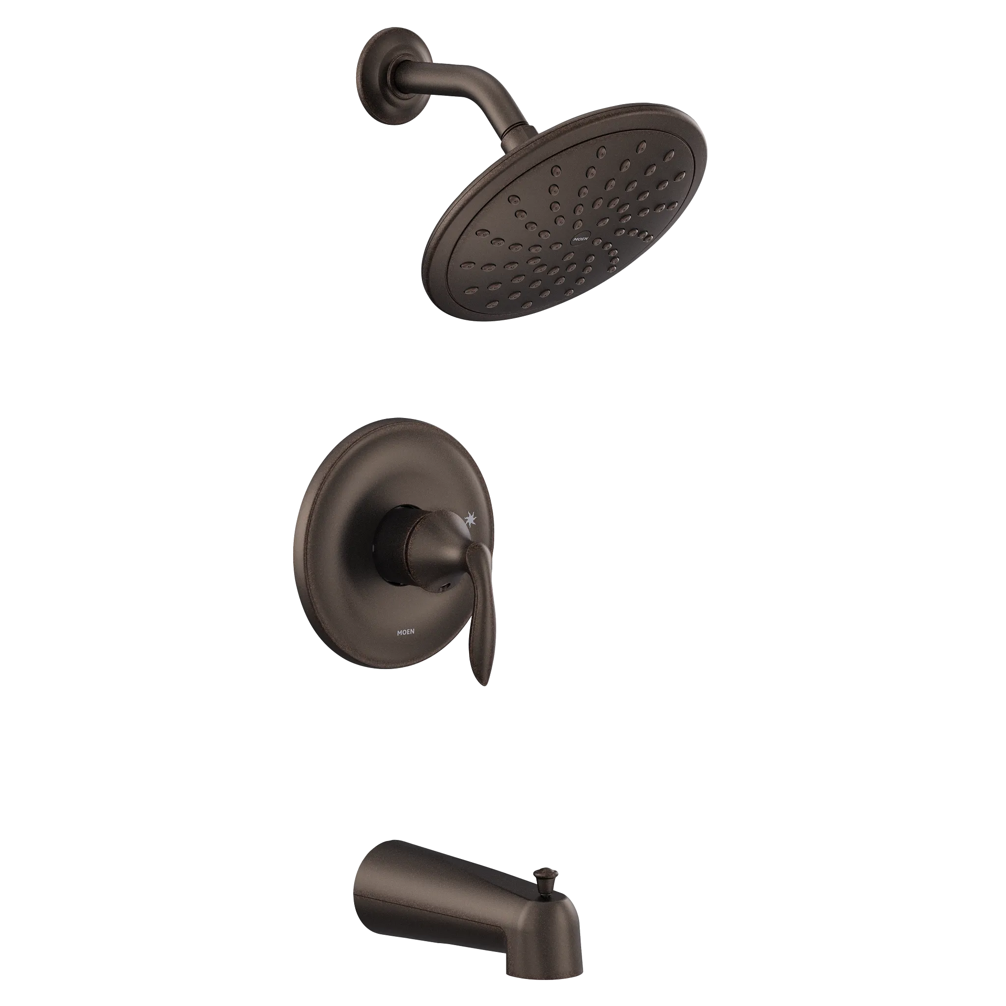 MOEN UT2233EPORB Eva M-Core 2-Series Tub and Shower Trim with Rainshower - Oil Rubbed Bronze