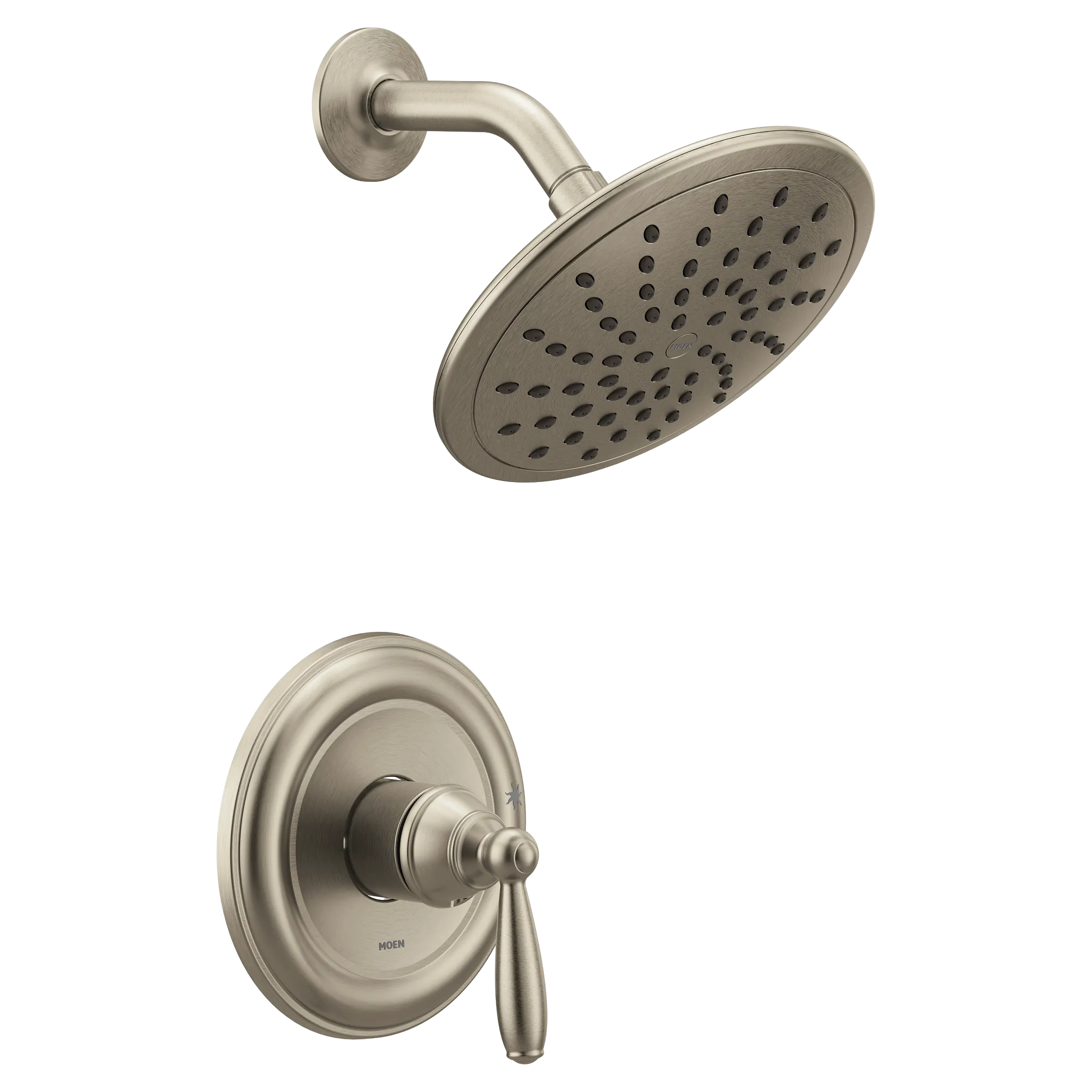 MOEN UT2252EPBN Brantford M-Core 2-Series Shower Trim with Rainshower - Brushed Nickel