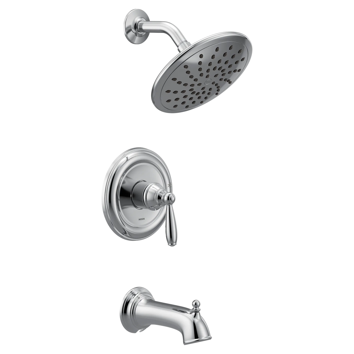 MOEN UT2253EP Brantford M-Core 2-Series Tub and Shower Trim with Rainshower - Chrome