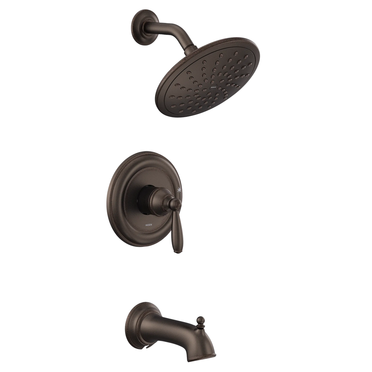 MOEN UT2253EPORB Brantford M-Core 2-Series Tub and Shower Trim with Rainshower - Oil Rubbed Bronze