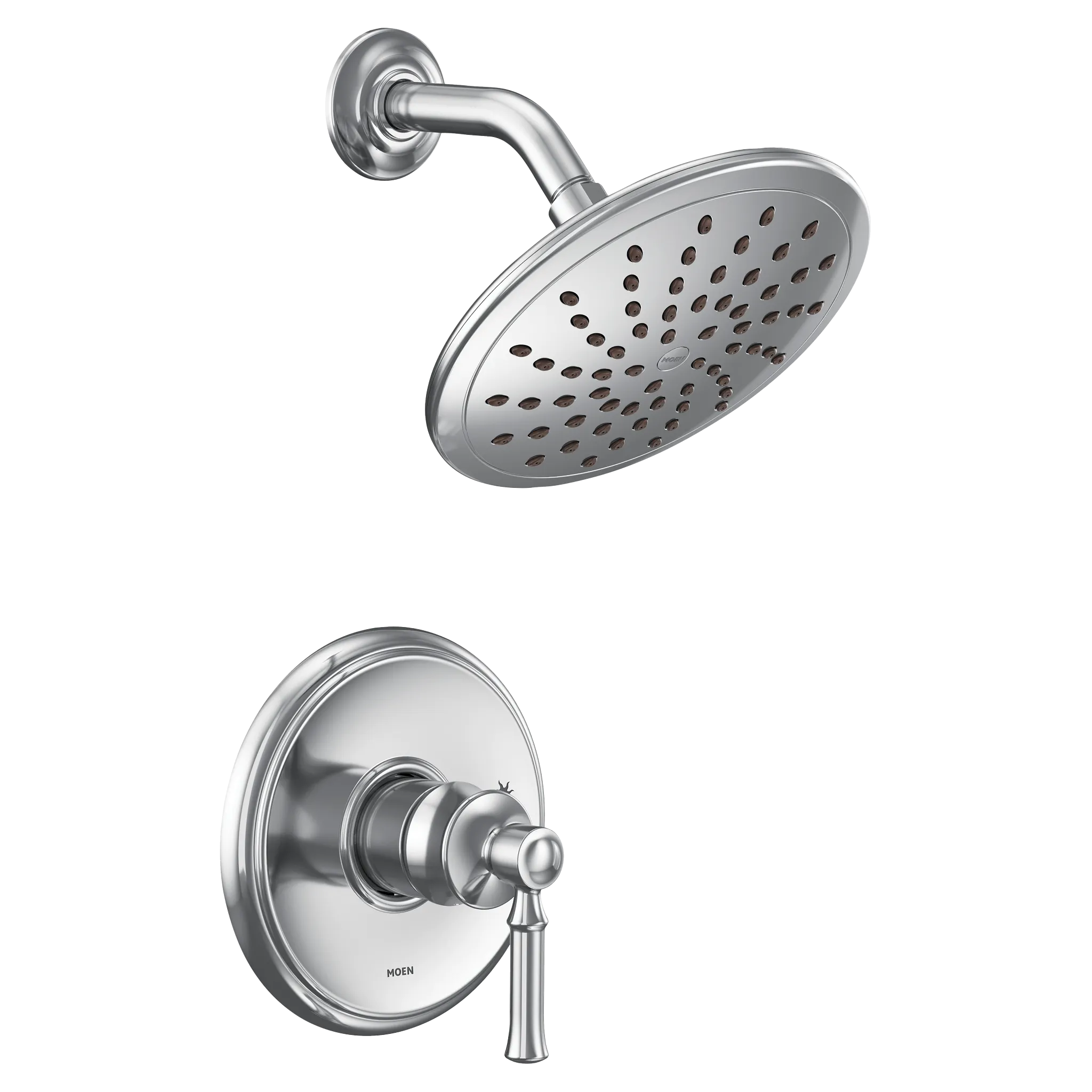 MOEN UT2282EP Dartmoor M-Core 2-Series Shower Trim with Rainshower - Chrome
