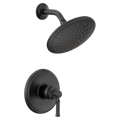 MOEN UT2282EPBL Dartmoor M-Core 2-Series Shower Trim with Rainshower - Matte Black