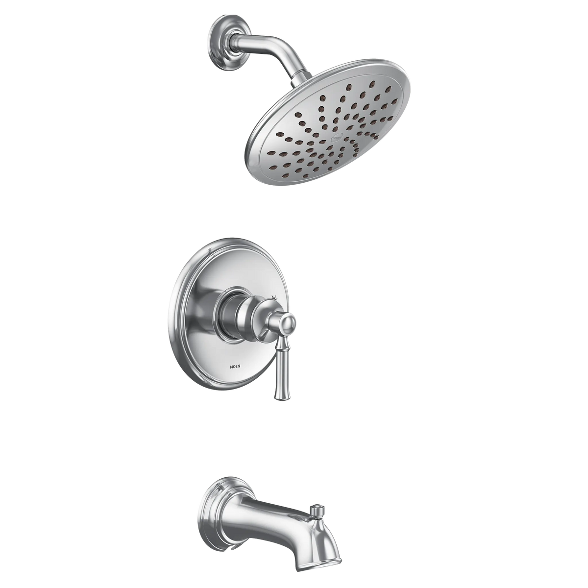 MOEN UT2283EP Dartmoor M-Core 2-Series Tub and Shower Trim with Rainshower - Chrome