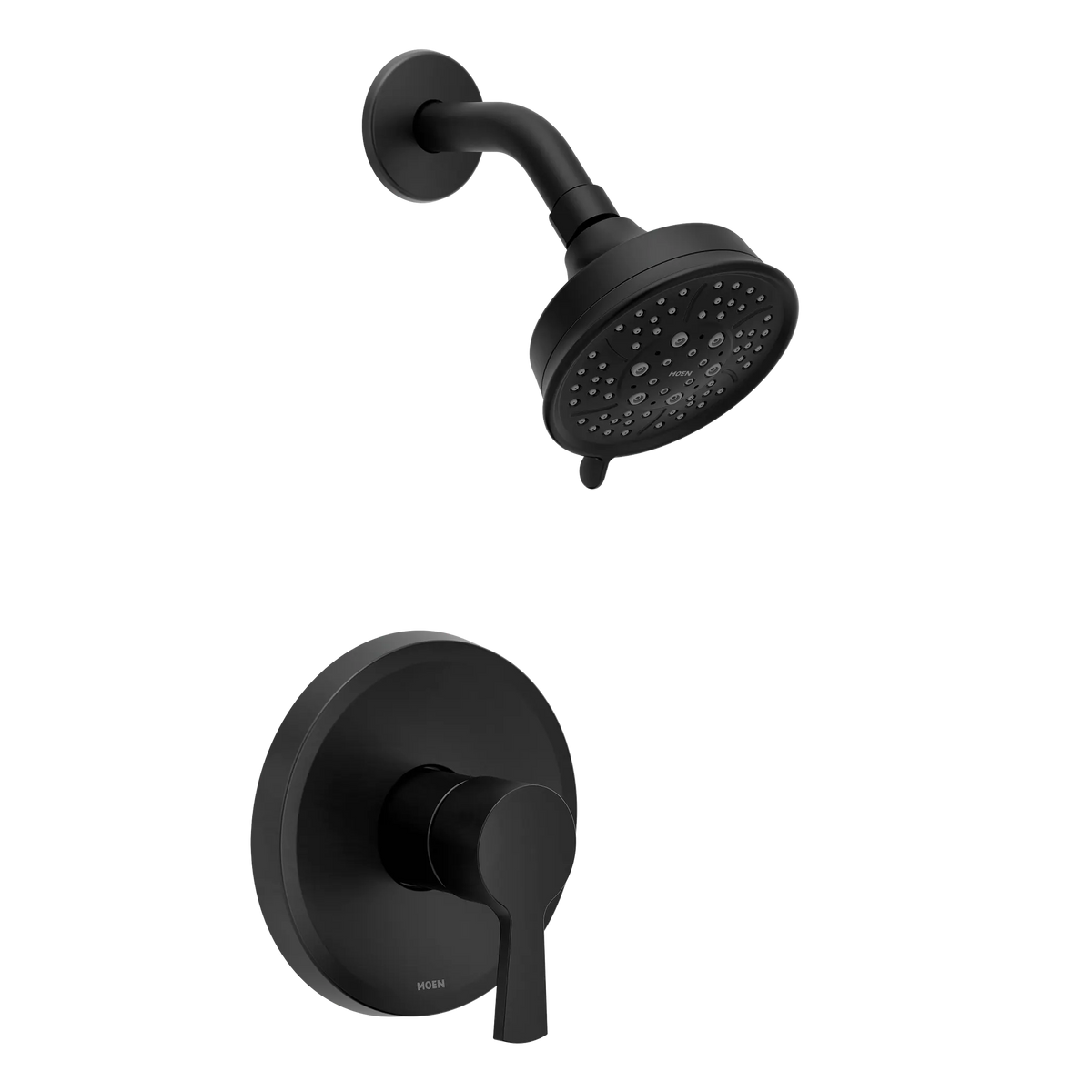 MOEN UT2412EPBL Jase M-Core 2-Series Shower Trim - Matte Black