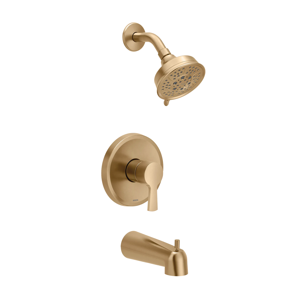 MOEN UT2413EPBZG Jase M-Core 2-Series Tub and Shower Trim - Bronzed Gold