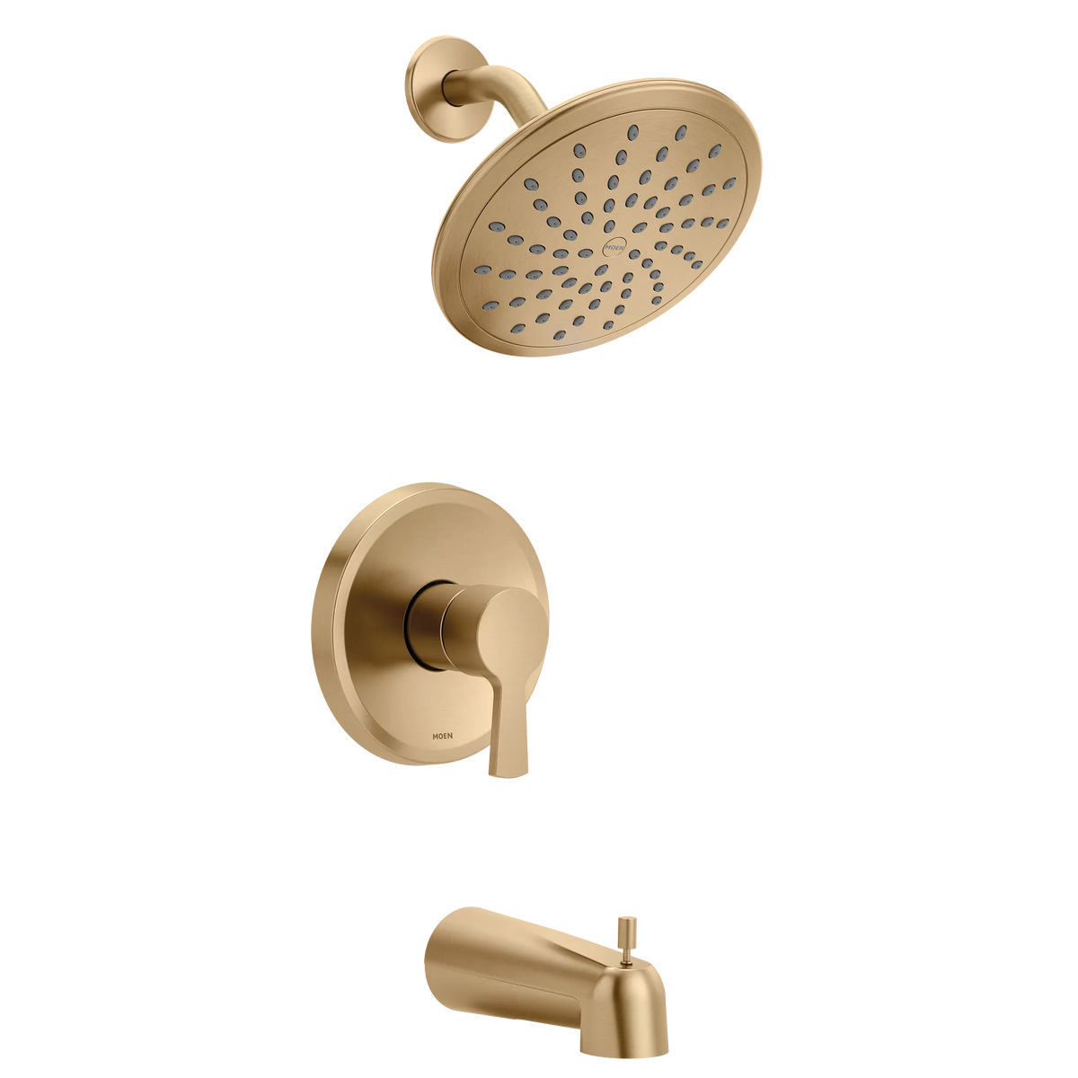 MOEN UT2433EPBZG Jase M-Core 2-Series Tub and Shower Trim - Bronzed Gold