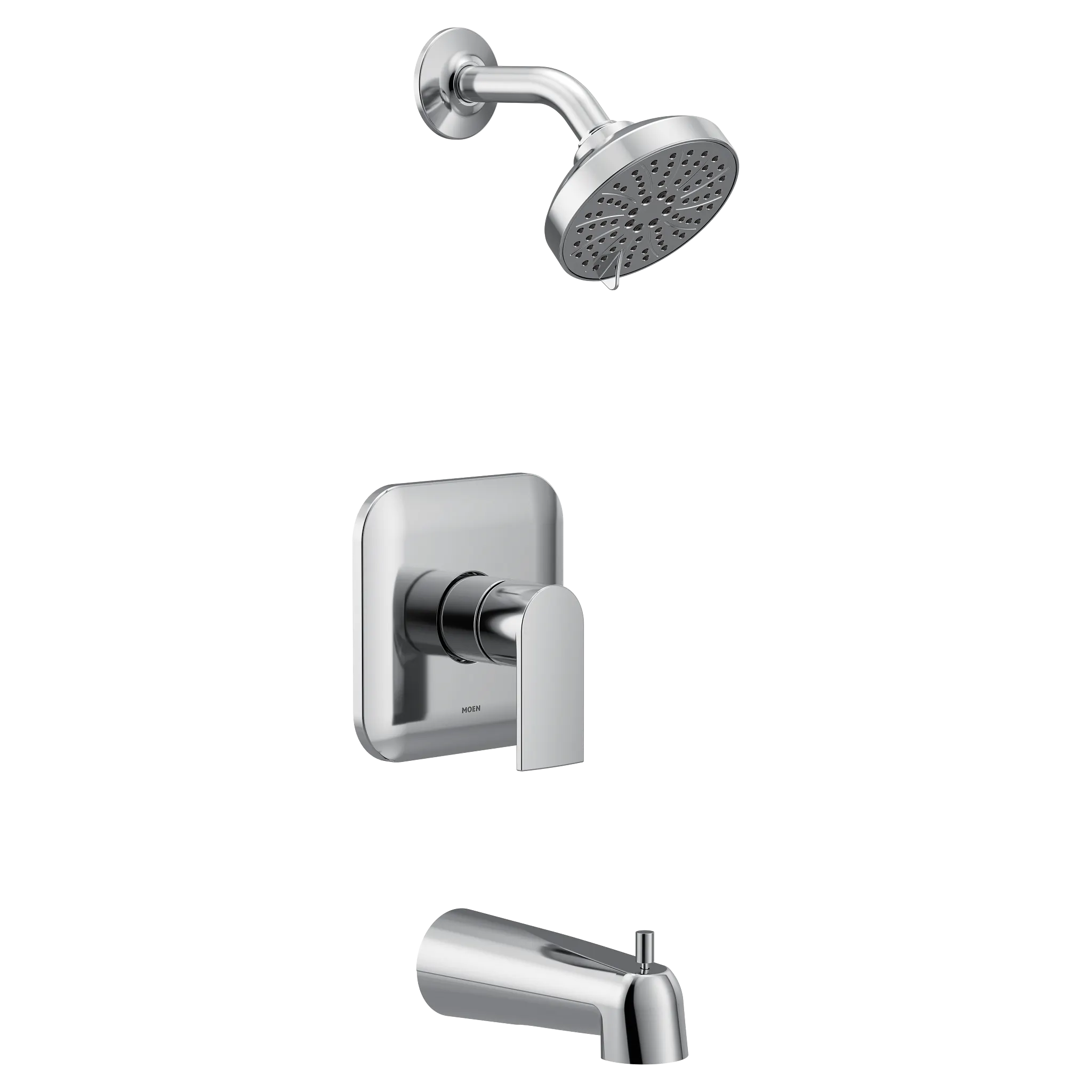 MOEN UT2473EP Genta Lx M-Core 2-Series Tub and Shower Trim - Chrome