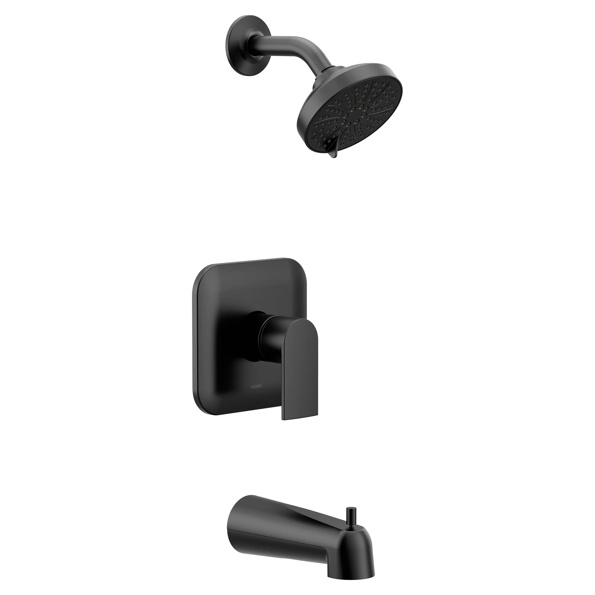 MOEN UT2473EPBL Genta Lx M-Core 2-Series Tub and Shower Trim - Matte Black