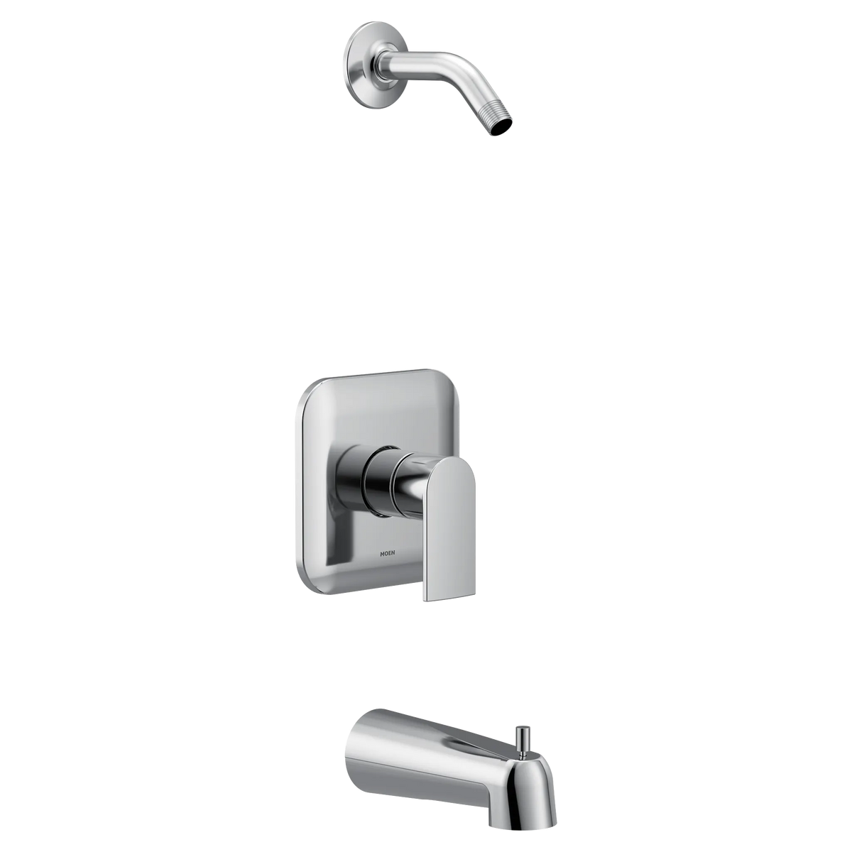 MOEN UT2473NH Genta Lx M-Core 2-Series Tub and Shower Trim - Chrome