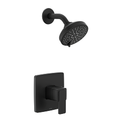 MOEN Iver Matte black M-CORE 2 series shower only - Matte Black, UT2572EPBL
