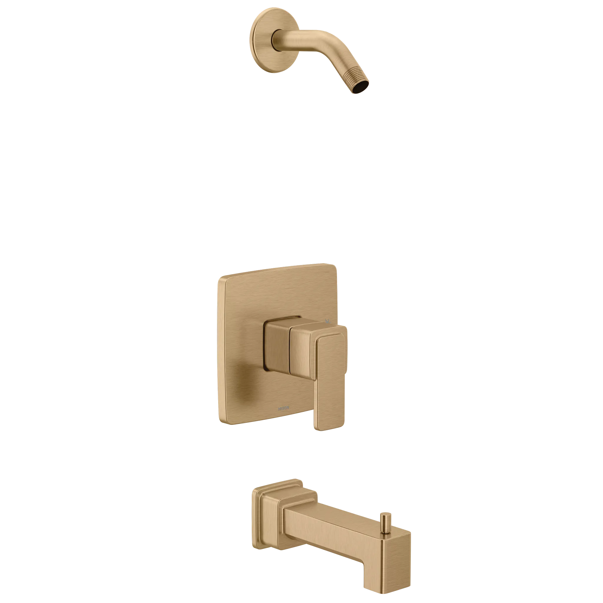 MOEN UT2583NHBZG Iver M-Core 2-Series Tub and Shower Trim - Bronzed Gold