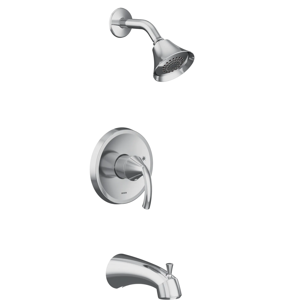MOEN UT2743EP Glyde M-Core 2-Series Tub and Shower Trim - Chrome