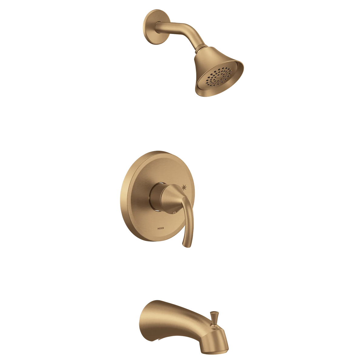 MOEN UT2743EPBZG Glyde M-Core 2-Series Tub and Shower Trim - Bronzed Gold