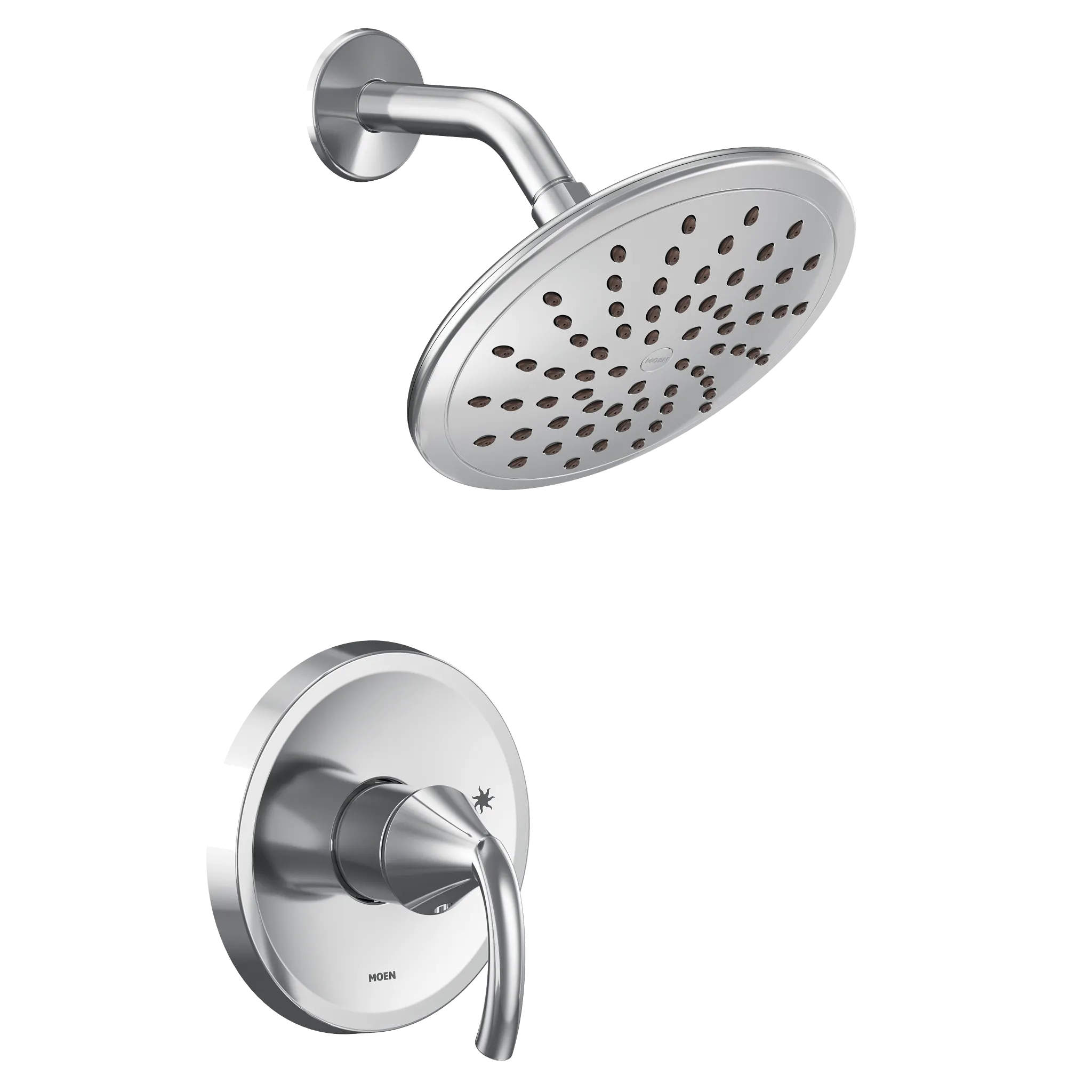 MOEN UT2842EP Glyde M-Core 2-Series Shower Trim with Rainshower - Chrome