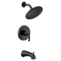 MOEN UT2843EPBL Glyde M-Core 2-Series Tub and Shower Trim with Rainshower - Matte Black