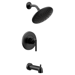 MOEN UT3003EPBL Gibson M-Core 2-Series Tub and Shower Trim with Rainshower - Matte Black