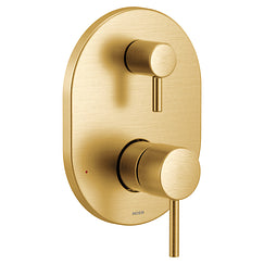 MOEN UT3290BG Align  M-Core 3-Series With Integrated Transfer Valve Trim In Brushed Gold