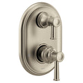 MOEN UT3322BN Belfield M-Core 3-Series with Integrated Transfer Valve Trim - Brushed Nickel