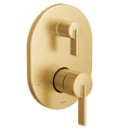 MOEN UT3331BG Cia M-Core 3-Series with Integrated Transfer Valve Trim - Brushed Gold