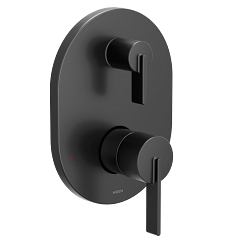 MOEN UT3331BL Cia M-Core 3-Series with Integrated Transfer Valve Trim - Matte Black