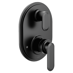 MOEN UT33341BL Greenfield M-Core 3-Series with Integrated Transfer Valve Trim - Matte Black
