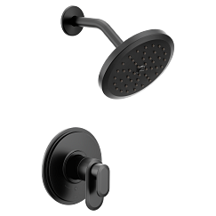MOEN UT4322EPBL Greenfield M-Core 4-Series Shower Trim - Matte Black