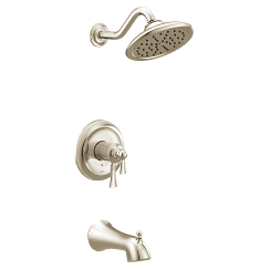 MOEN UT45503EPNL Wynford M-Core 4-Series Tub and Shower Trim - Polished Nickel