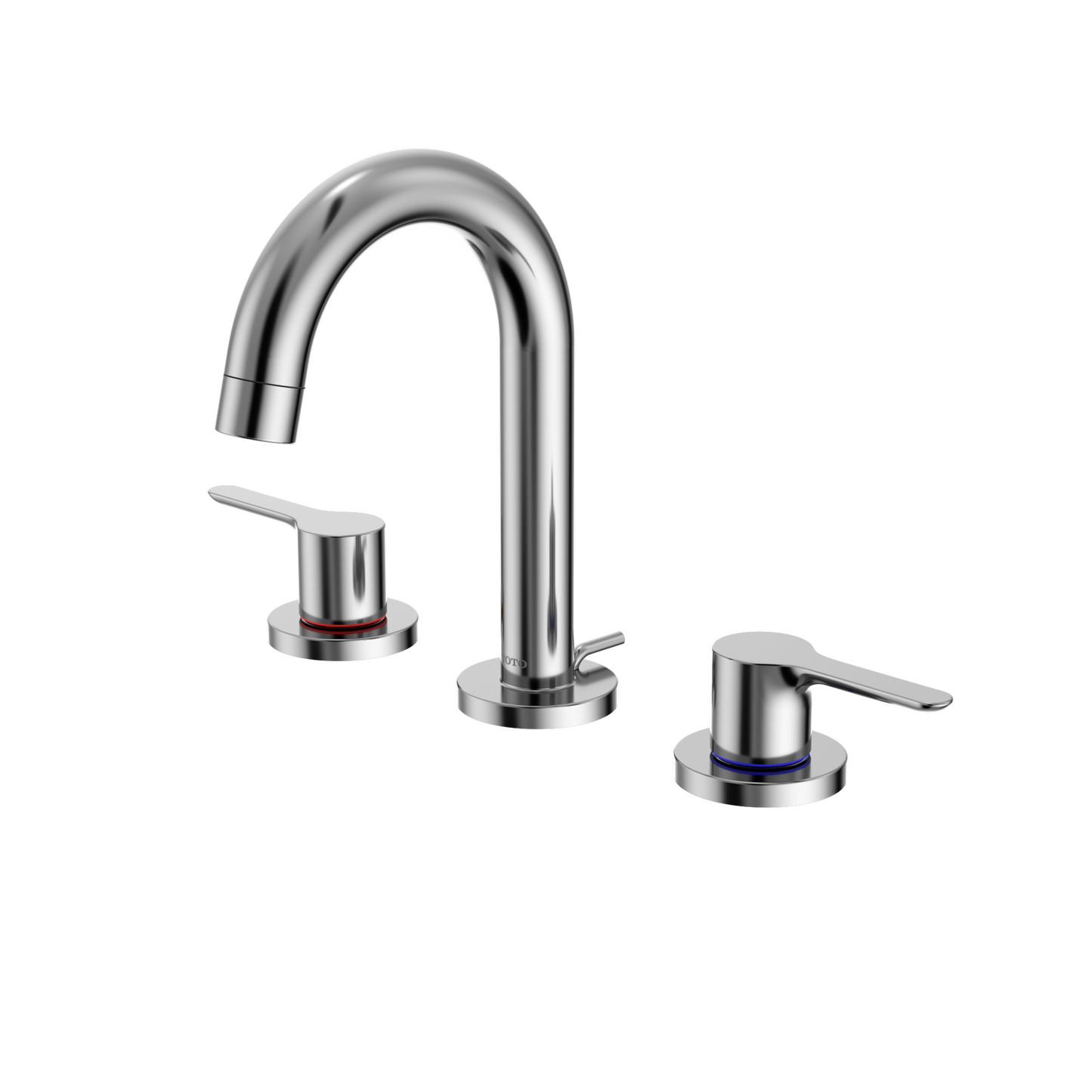 TOTO TLS01201U#CP LB Series Two Handle Widespread 1.2 GPM Bathroom Sink Faucet with Drain Assembly , Polished Chrome