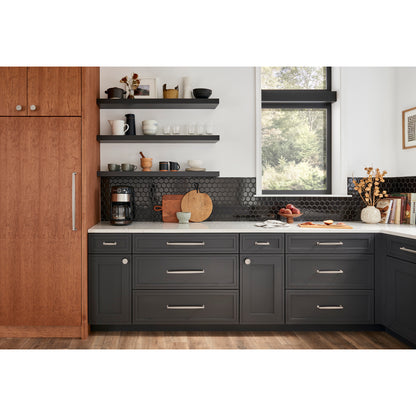 JEFFREY ALEXANDER 171-18SN Richard 18" Center-to-Center Appliance Pull - Satin Nickel