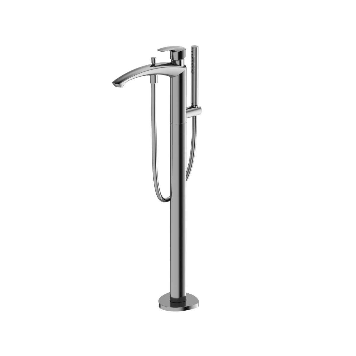 TOTO TBG09306U#CP Gm Single-Handle Free Standing Tub Filler With Handshower - Polished Chrome