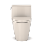 TOTO MS642124CEFG#12 Nexus One-Piece Elongated 1.28 Gpf Universal Height Toilet With Cefiontect And Ss124 Softclose Seat - Sedona Beige