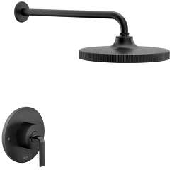 MOEN Cambium Matte black M-CORE 2 series shower only - Matte Black, UTS22582EPBL