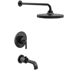 MOEN Cambium Matte black M-CORE 2 series tub/shower - Matte Black, UTS22583EPBL
