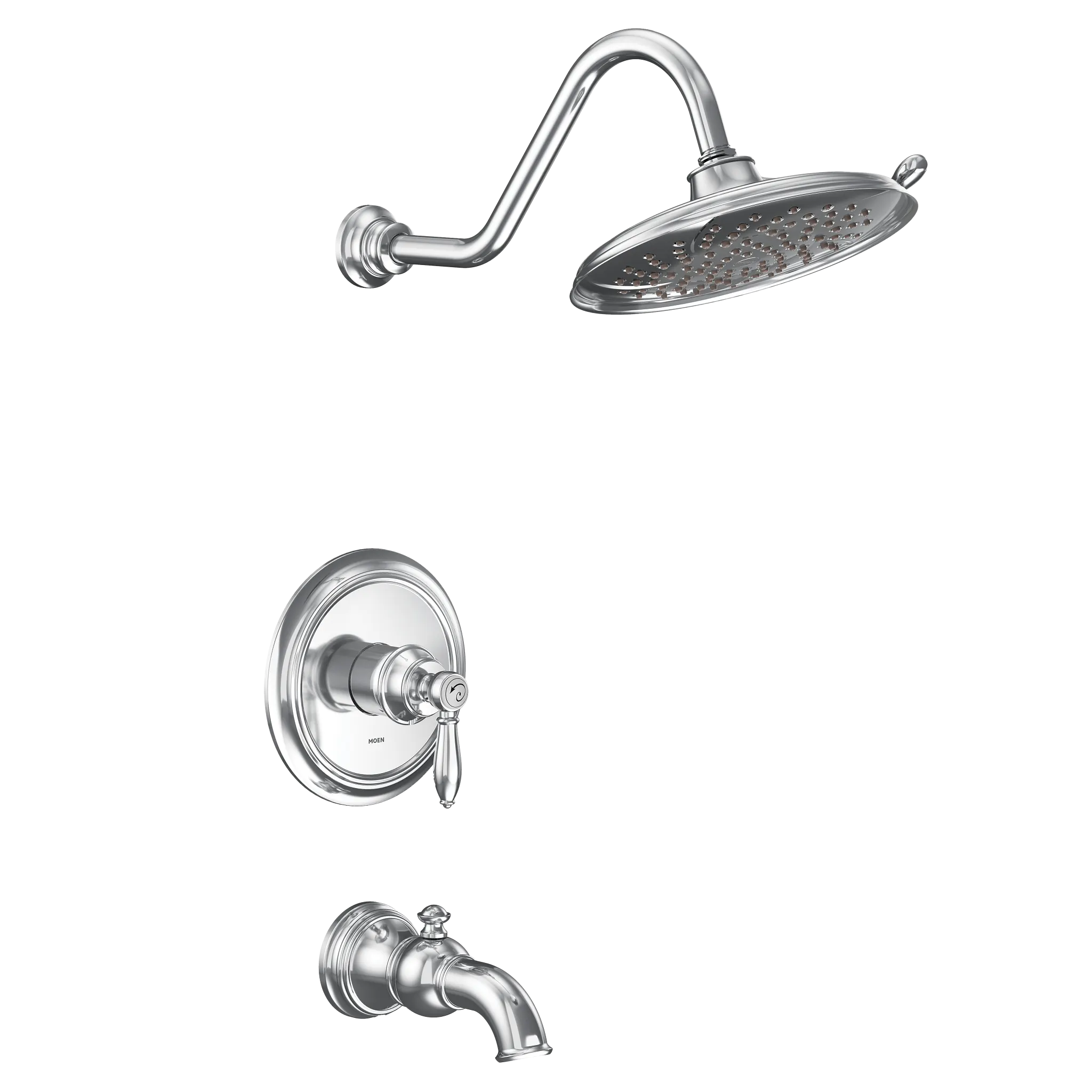 MOEN UTS232104EP Weymouth M-Core 2-Series Tub and Shower Trim - Chrome