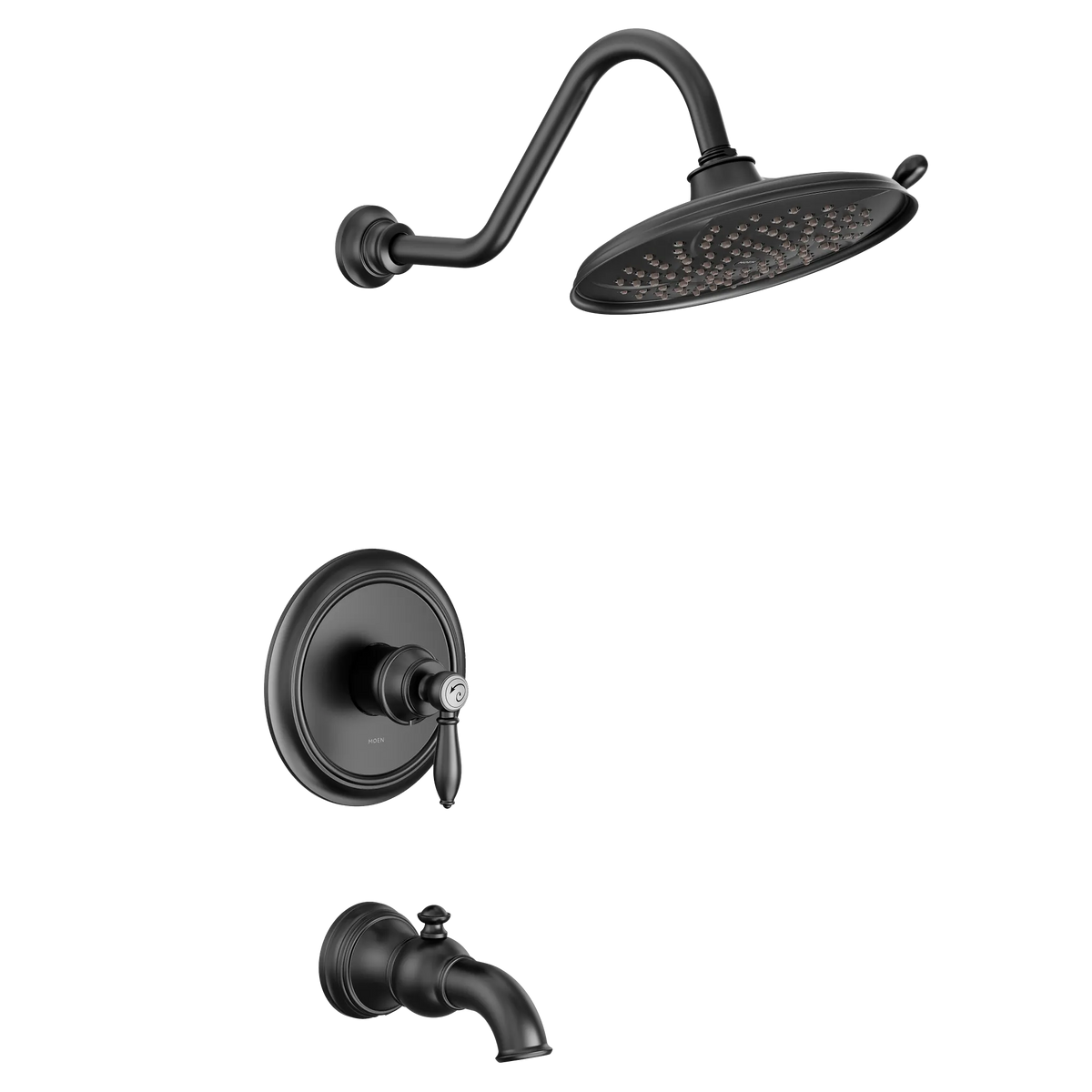 MOEN UTS232104EPBL Weymouth M-Core 2-Series Tub and Shower Trim - Matte Black