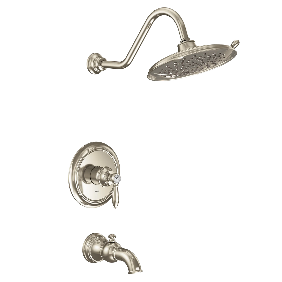 MOEN UTS232104EPNL Weymouth M-Core 2-Series Tub and Shower Trim - Polished Nickel