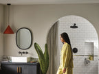 MOEN TS44105BL Colinet Two-Handle Wall Mount Bathroom Faucet - Matte Black