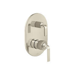 MOEN Cambium Brushed nickel/polished nicke M-CORE with transfer M-CORE transfer valve trim - Brushed Nickel/Polished Nickel, UTS2511NLBN