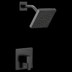 MOEN UTS2712EPBL 90 Degree  M-Core 2 Series Shower Only In Matte Black