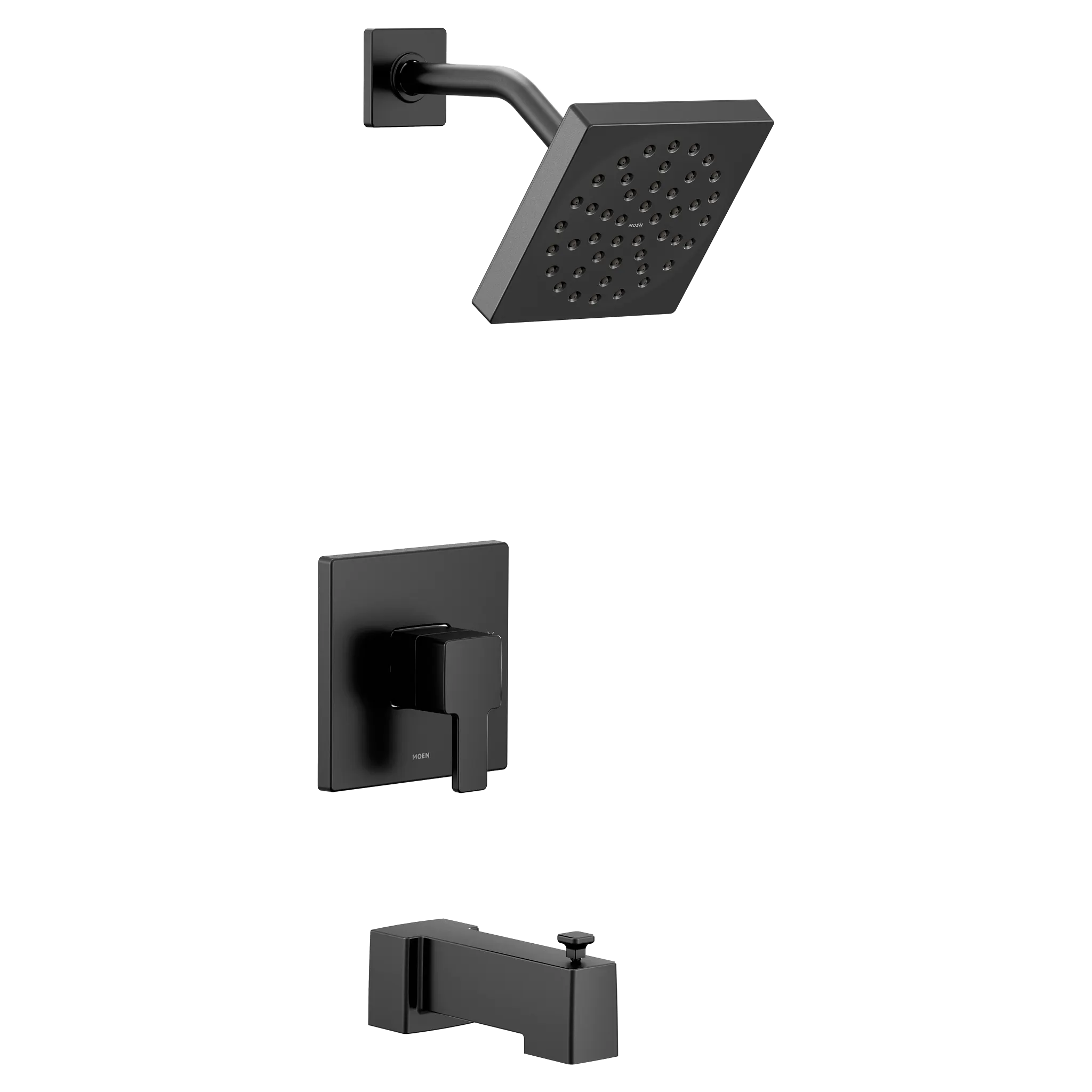 MOEN UTS2713EPBL 90 Degree M-Core 2-Series Tub and Shower Trim - Matte Black
