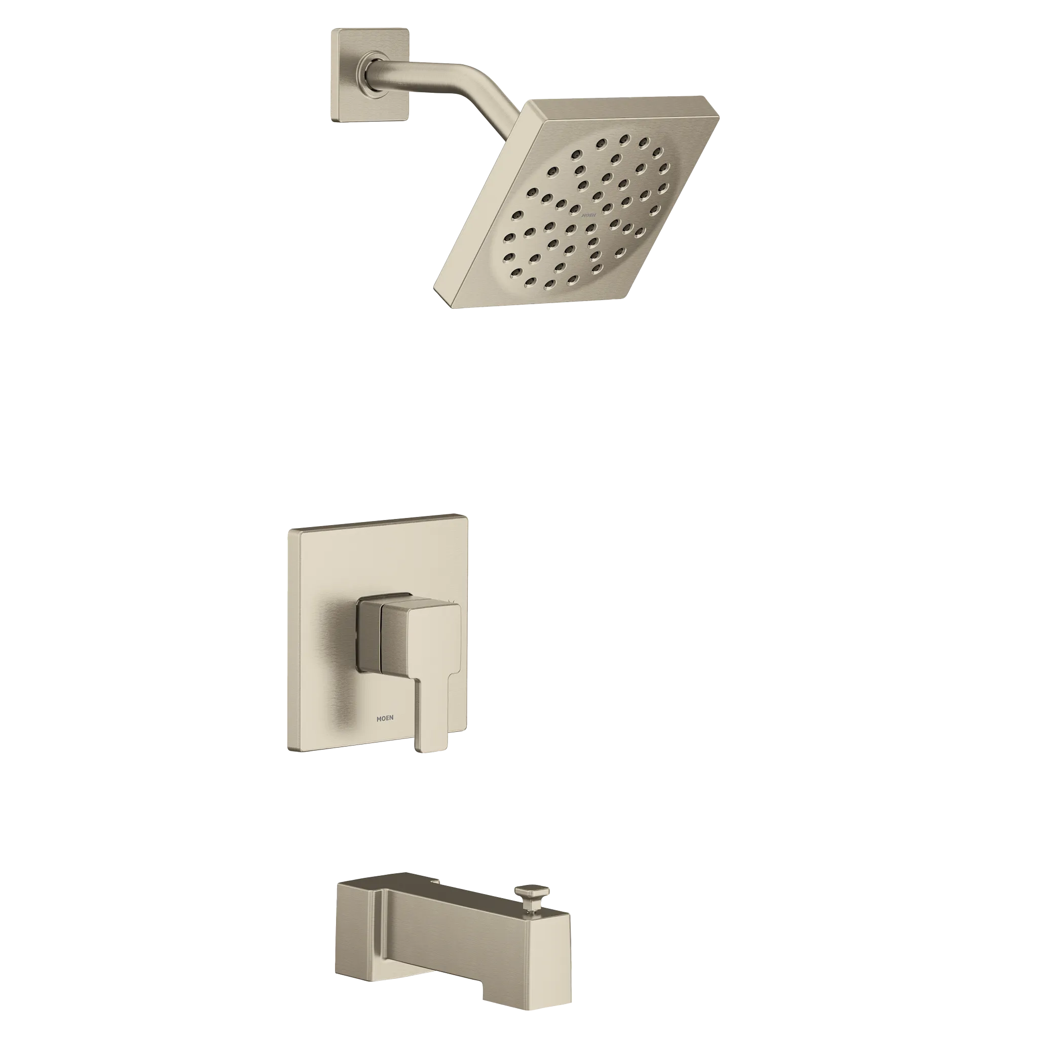MOEN UTS2713EPBN 90 Degree M-Core 2-Series Tub and Shower Trim - Brushed Nickel