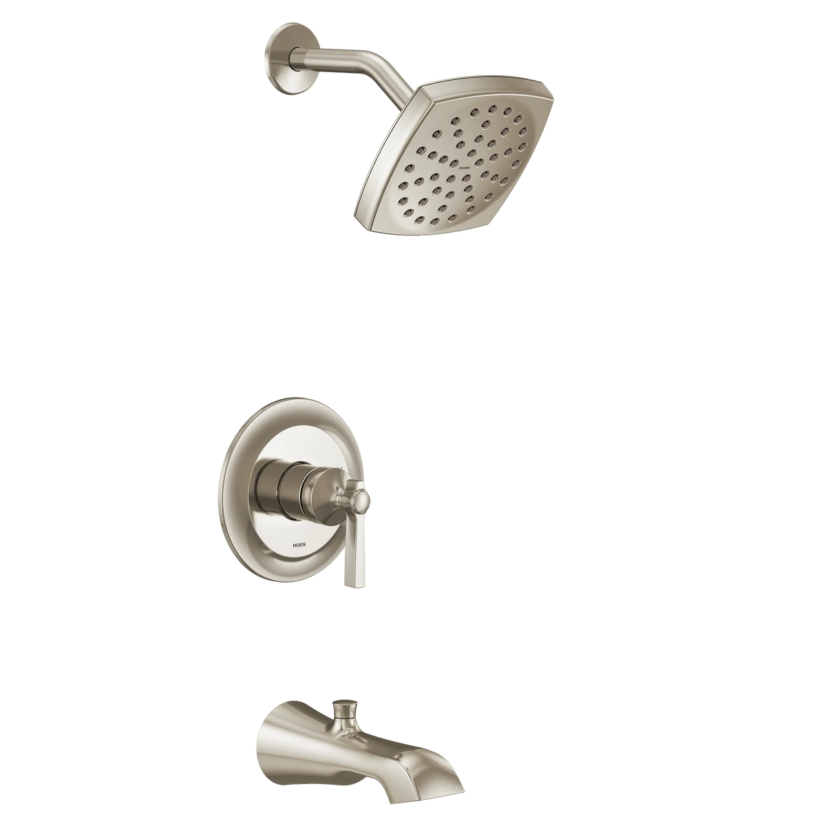 MOEN UTS2913EPNL Flara M-Core 2-Series Tub and Shower Trim - Polished Nickel