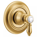 MOEN UTS32205BG Weymouth M-Core 3-Series Transfer Valve Trim - Brushed Gold