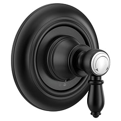 MOEN UTS32205BL Weymouth M-Core 3-Series Transfer Valve Trim - Matte Black