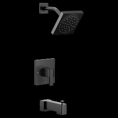 MOEN UTS3713BL 90 Degree  M-Core 2 Series Tub/Shower In Matte Black